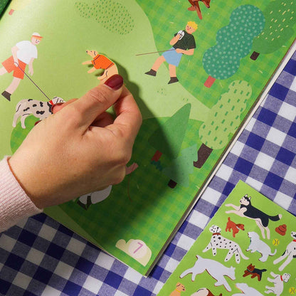Picnic In The Park Sticker Activity Book with 340 Stickers (Paperback) by Journey Of Something Travel Toys