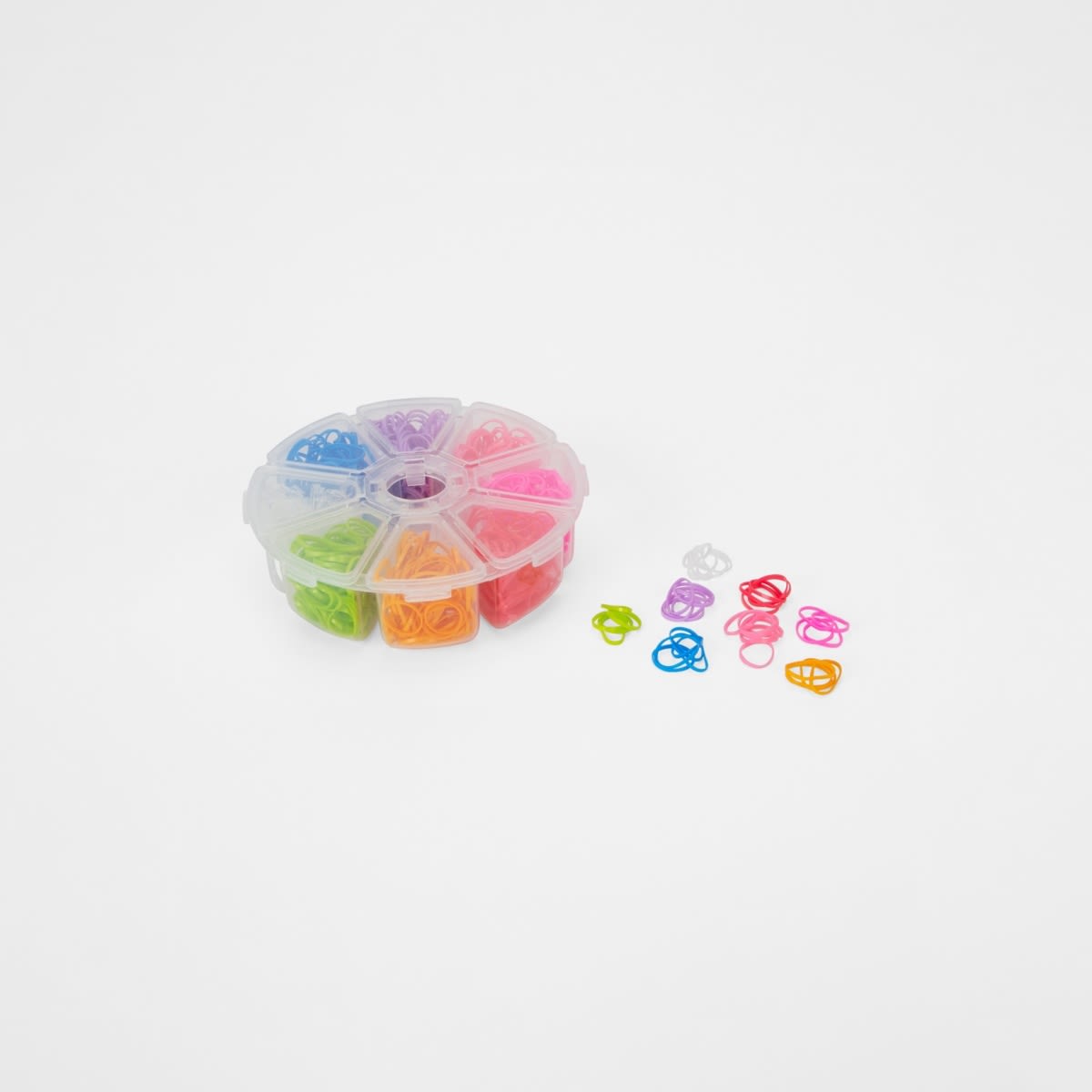 OXX Haircare 800 Pack Polybands - Rainbow