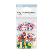 72 Piece Clay Jewellery Beads - Fruit