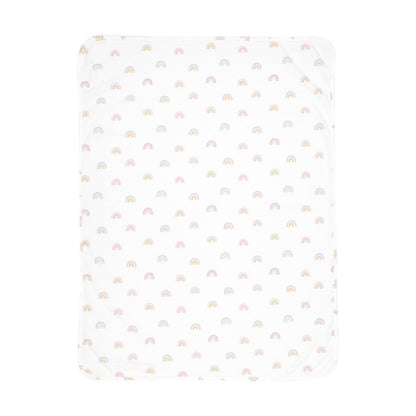 Cotton Jersey Blanket - Rainbow