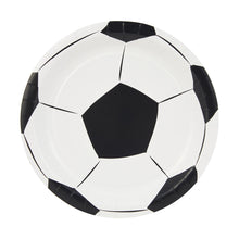 16 Piece Soccer Ball Paper Plates