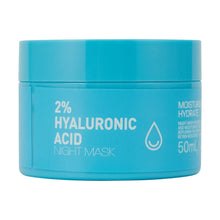 Moisturise & Hydrate Night Mask 50ml - 2% Hyaluronic Acid