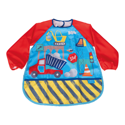 Floss & Rock Playtime Waterproof Apron Construction Mess Play Practical Life Materials 2-6yrs
