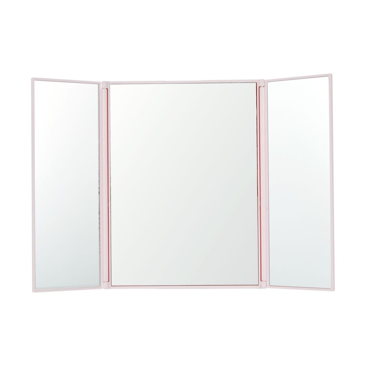 OXX Travel Fold-Out Travel Mirror - Pink