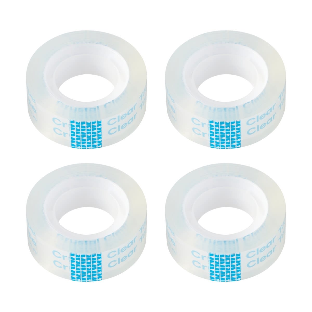 Clear Tape Refills - Set of 4