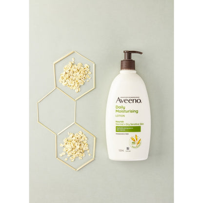 Aveeno Daily Moisturising Fragrance Free Body Lotion 532ml