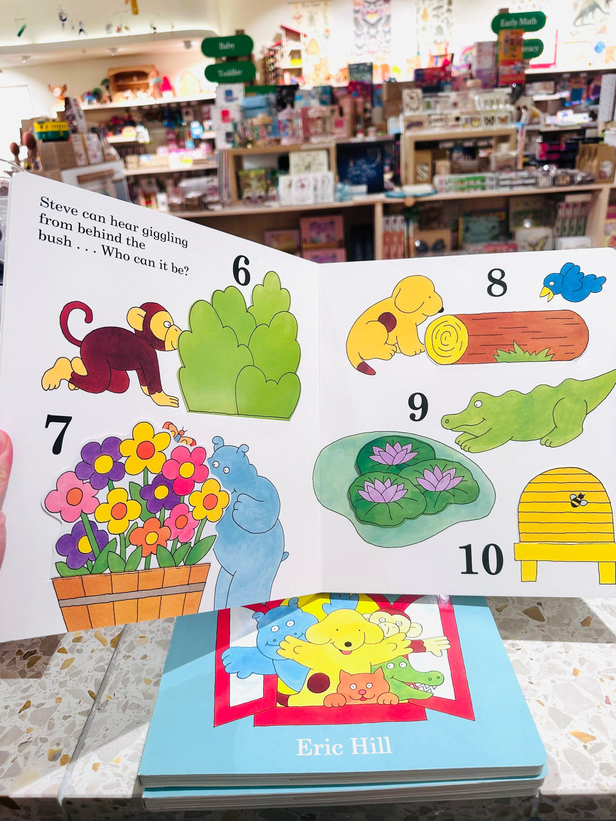 Spot's Big Lift The Flap Book (Large Board Book) Interactive Kids Book Baby Gifts Idea by Eric Hill