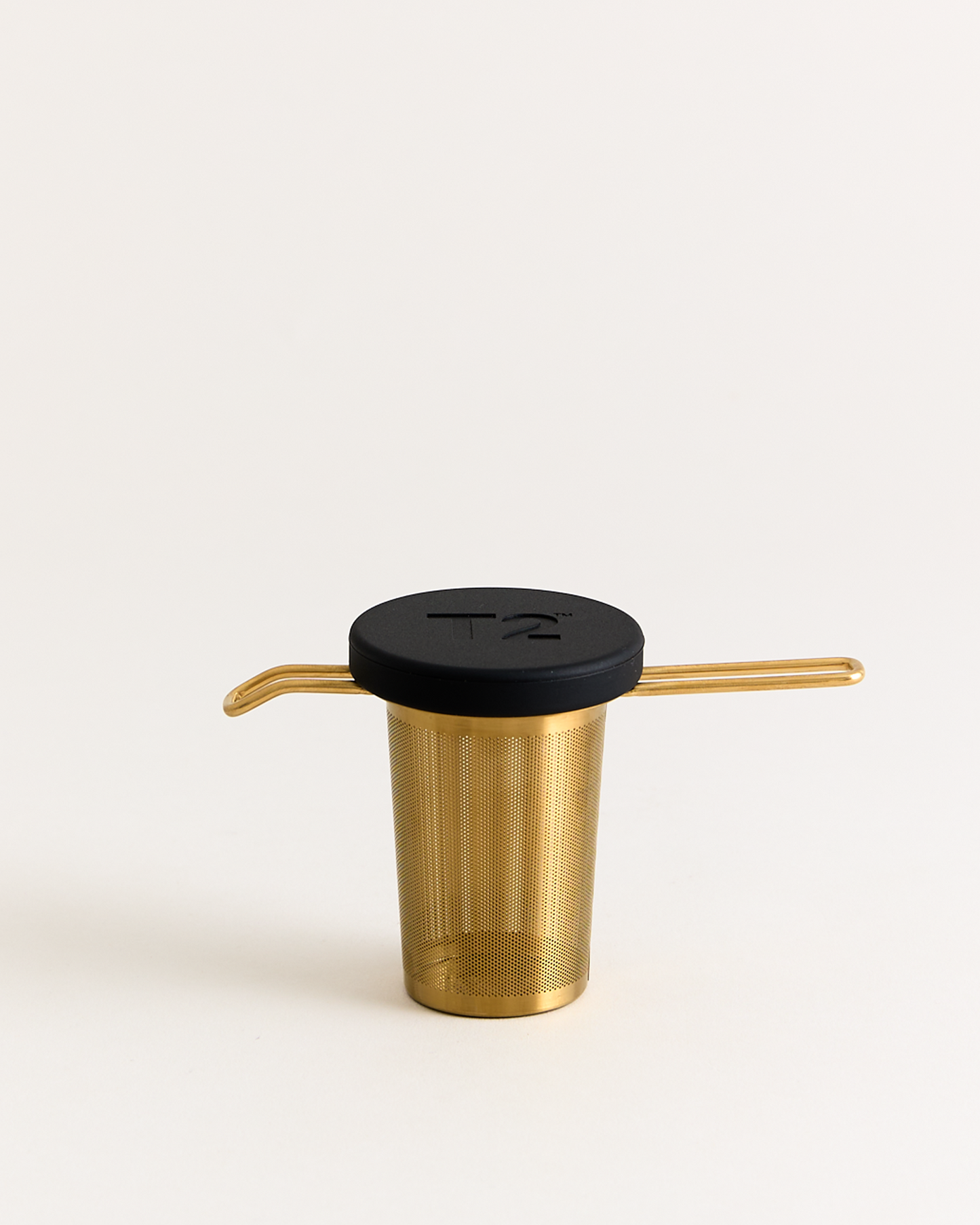 Basket Infuser Gold Matte Black Lid
