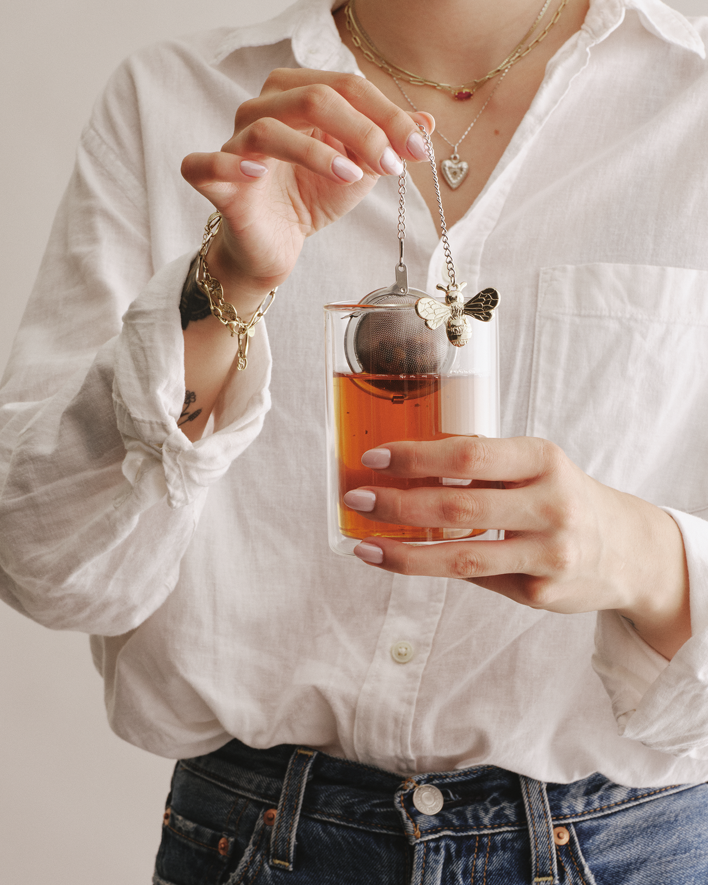 Fun Infuser Gold Bee