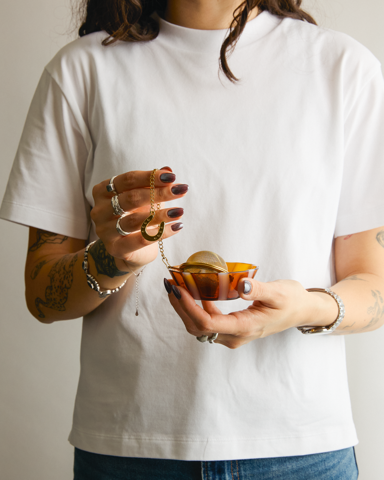 Fun Infuser Gold Horseshoe