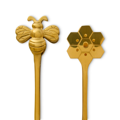Gold Bee Teabag Squeezer