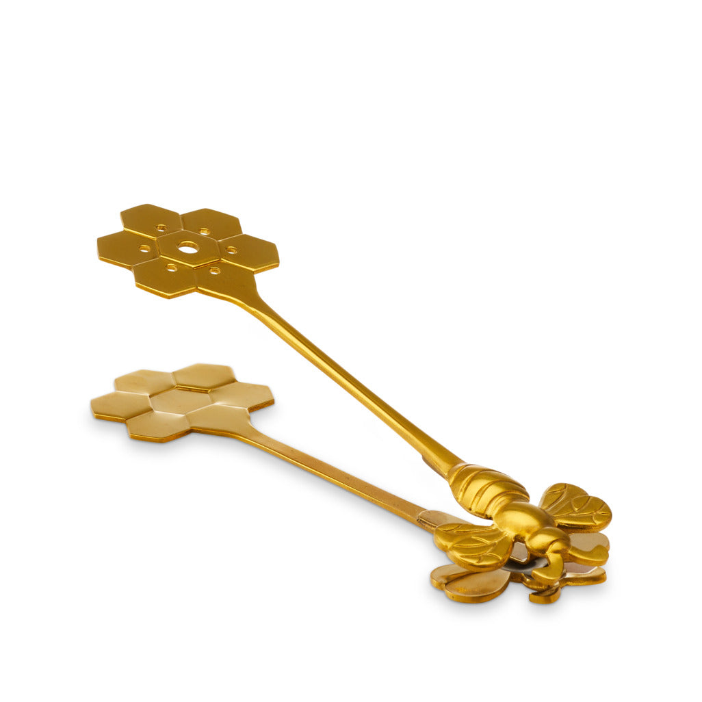 Gold Bee Teabag Squeezer