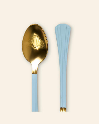 Toulouse Short Teaspoon Sky