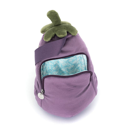 Jellycat Amuseables Aubergine Bum Bag 27cm