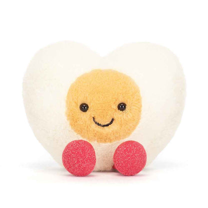 Jellycat Amuseables Heart Boiled Egg 12cm