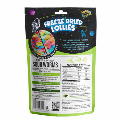 Heebie Jeebies Freeze Dried Candy Watermelon & Sour Worms Retired