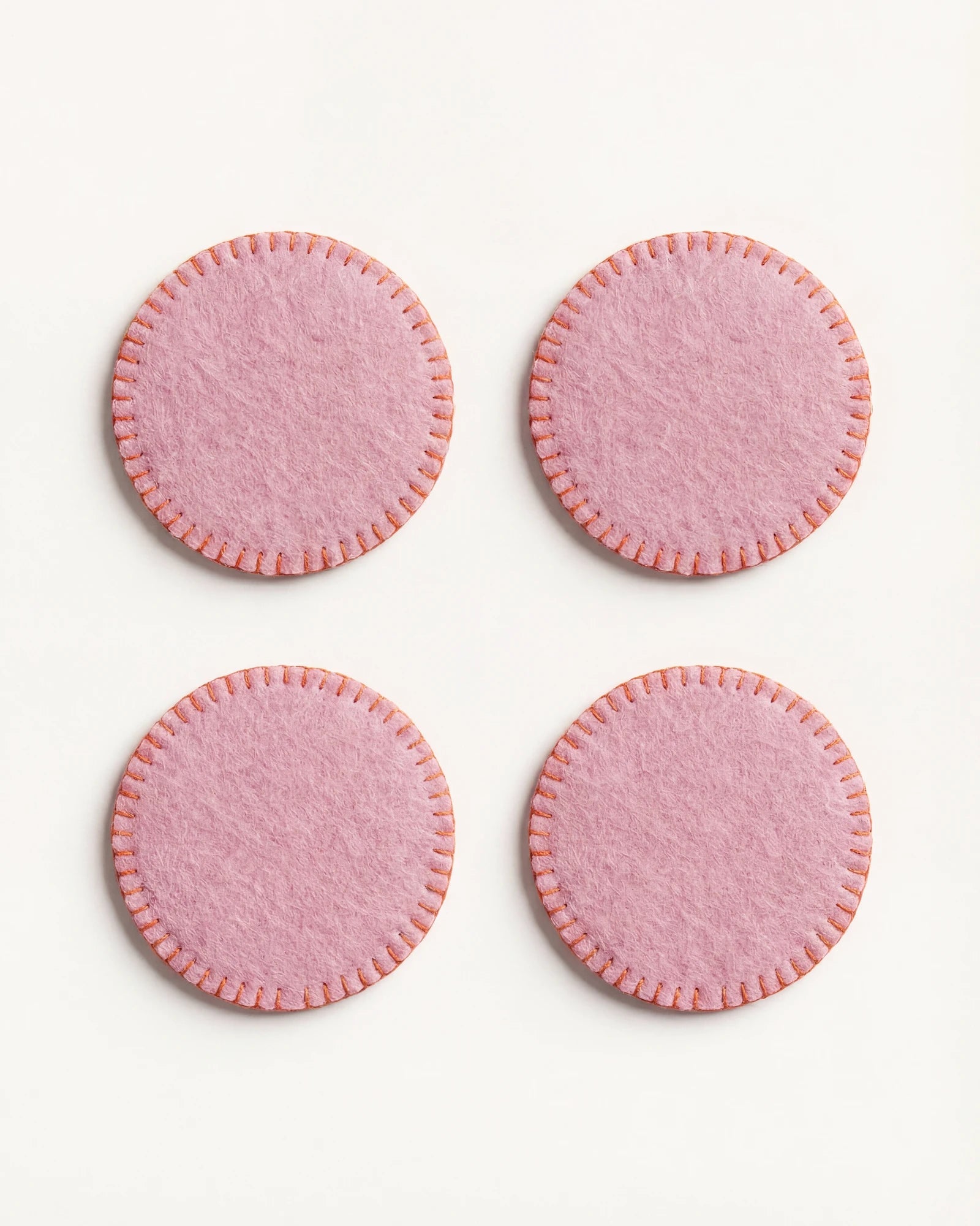 Aveva Rose Wool Coaster set of 4
