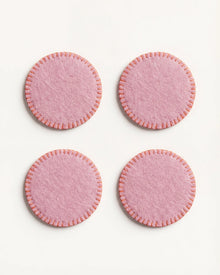 Aveva Rose Wool Coaster set of 4