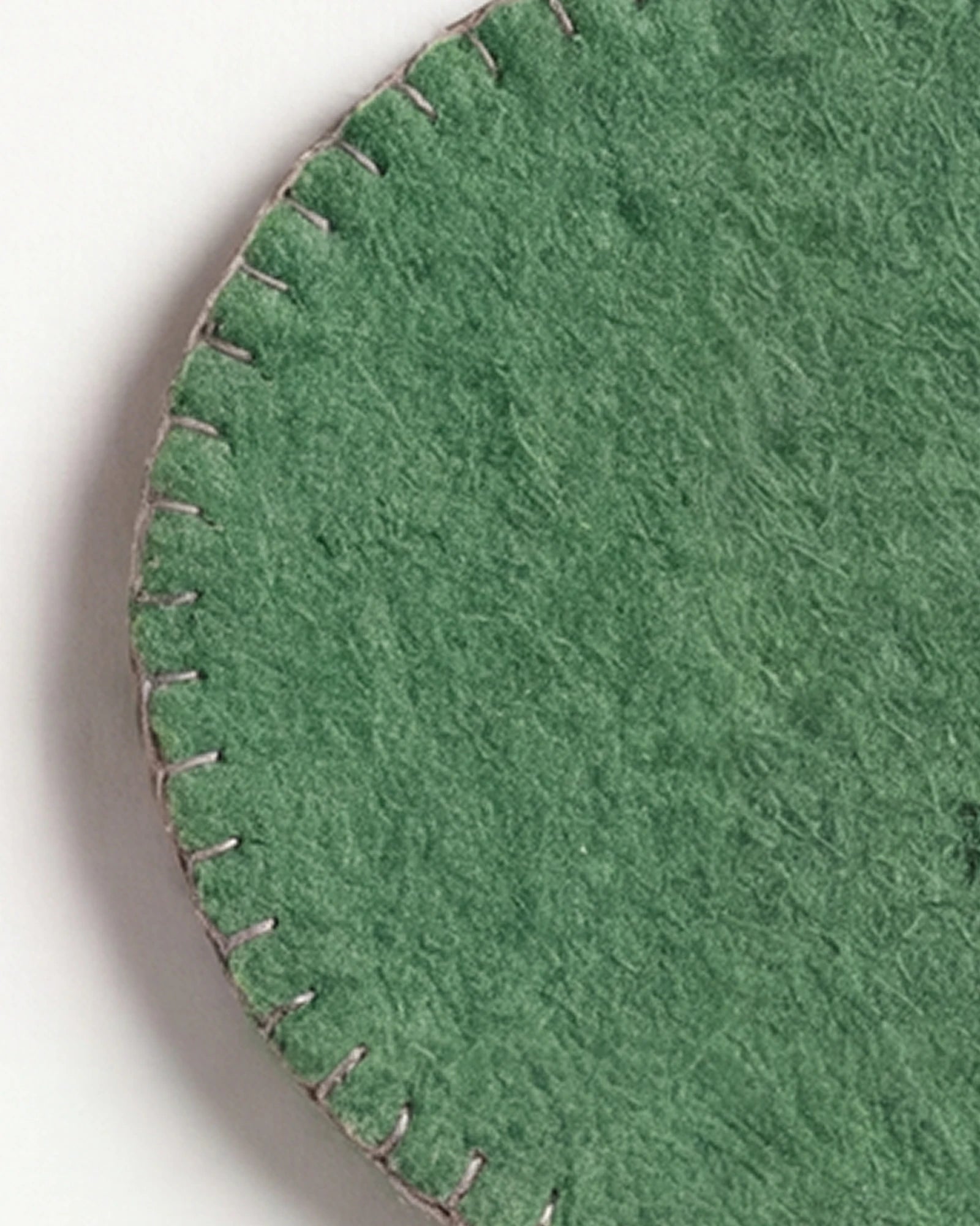 Aveva Spring Green Wool Coaster set of 4