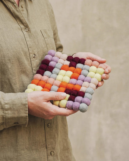 Aveva Multi Wool Square Trivet