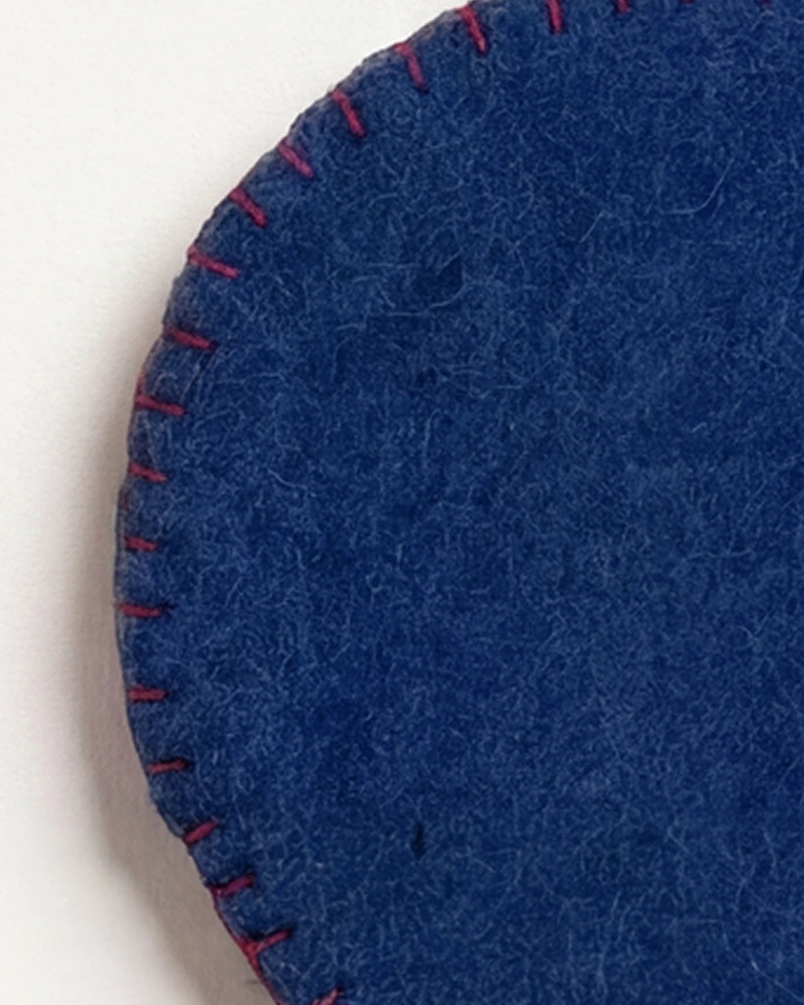 Aveva Electric Blue Wool Coaster set of 4