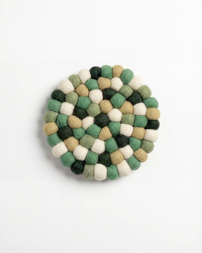 Aveva Jungle Wool Round Trivet