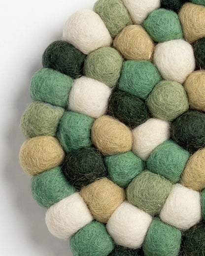 Aveva Jungle Wool Round Trivet