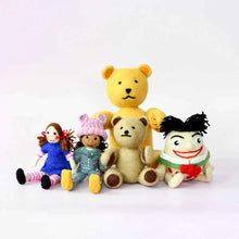 Tara Treasures Felt Big Ted 20cm Play School Pretend & Imaginative Play Toys 3yrs+