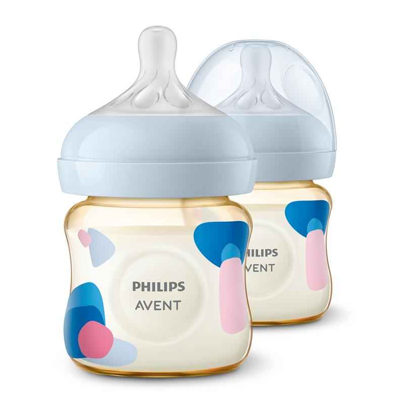 Avent Natural Response PPSU Baby Bottles 125ml 2 pack
