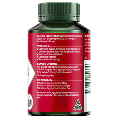 Nature's Own High Strength Magnesium 150 Tablets