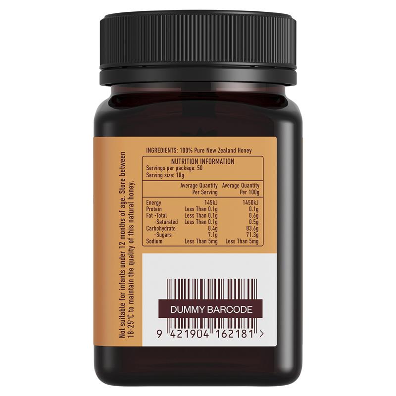 Egmont Honey MGO 50+ Multifloral Manuka 500g