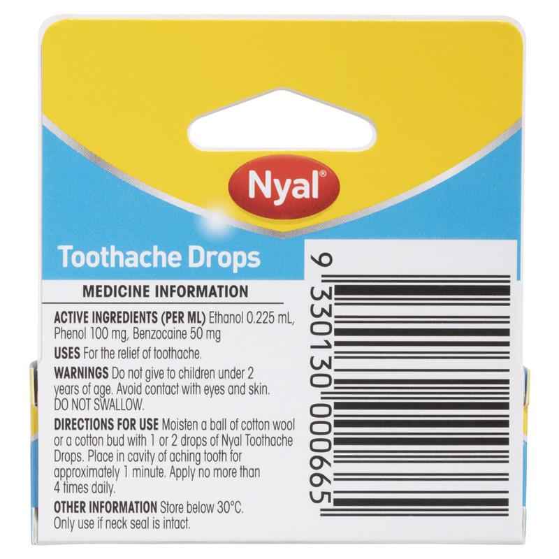 Nyal Toothache Drops 6ml
