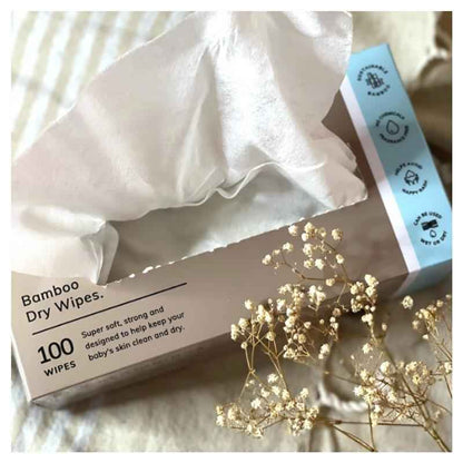 New Beginnings Dry Wipes 100 Pack