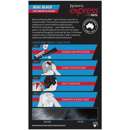 Restoria Express for Men Black