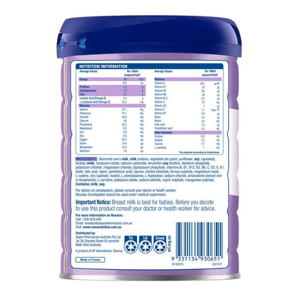 Novalac IT Constipation Formula 0-12 Months 800g