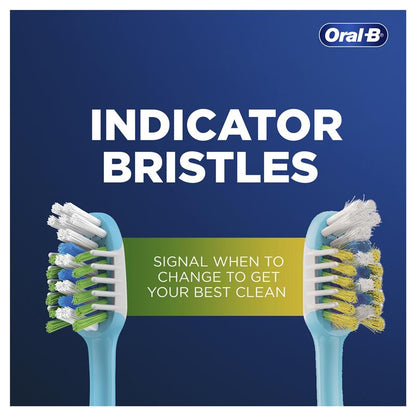 Oral B Toothbrush Cross Action Indicator 3 Pack