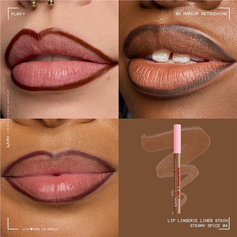 NYX Lip Lingerie Liner Stain Steamy Spice