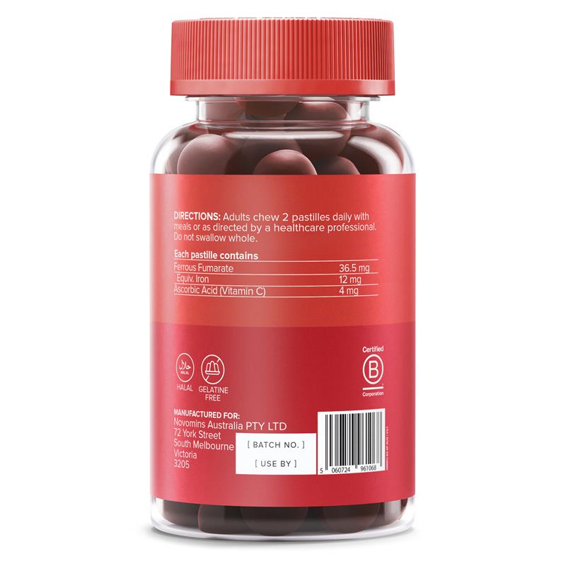 Novomins Iron 60 Gummies