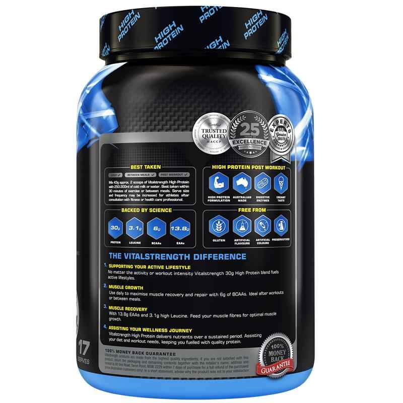 Vital Strength High Protein Vanilla 750g