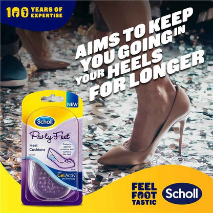Scholl Party Feet Gel Heel Cushions