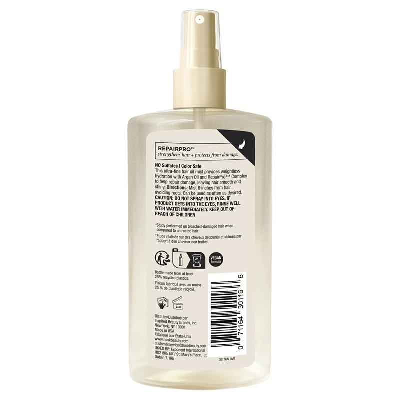 HASK RepairPro Weightless Repair Hair Oil Mist 118ml