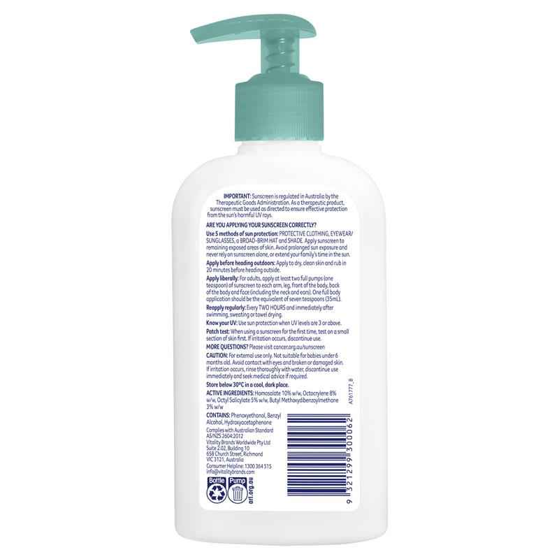Cancer Council SPF 50+ Moisturising 200ml Pump