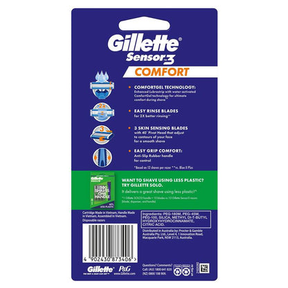 Gillette Sensor 3 Disposables Male 4 Pack