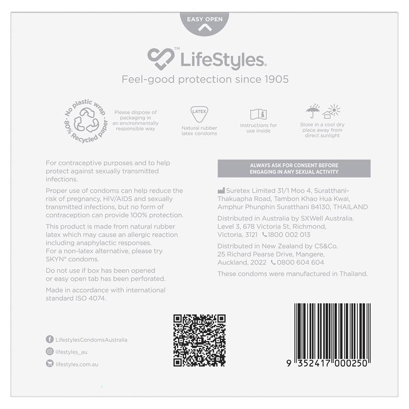 LifeStyles Zero Condoms 40 Pack