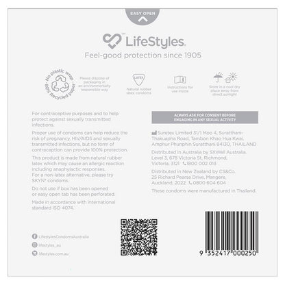 LifeStyles Zero Condoms 40 Pack