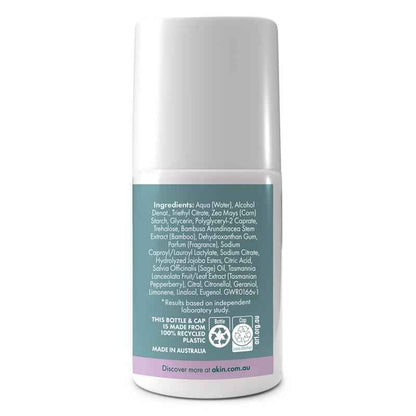 Akin Geranium & Wood Deodorant Roll On 65ml