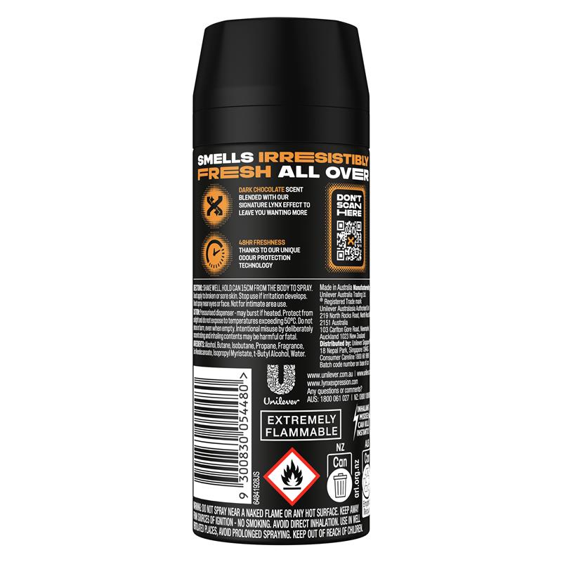 Lynx Deodorant Dark Temptation 165ml