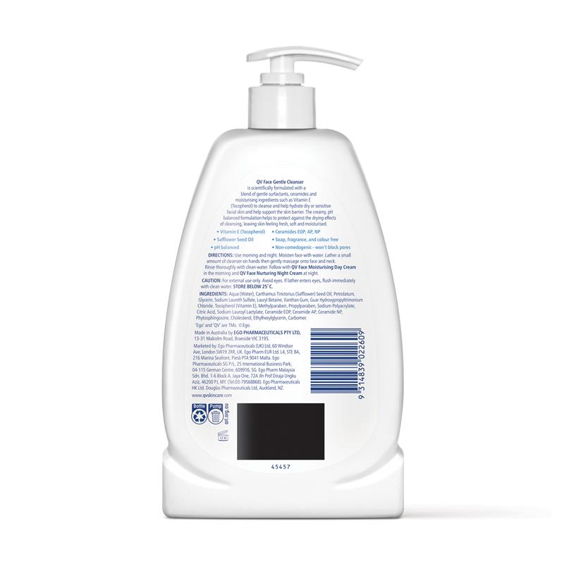 Ego QV Face Gentle Cleanser 450g