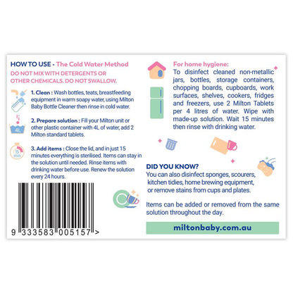 Milton Antibacterial 30 Tablets