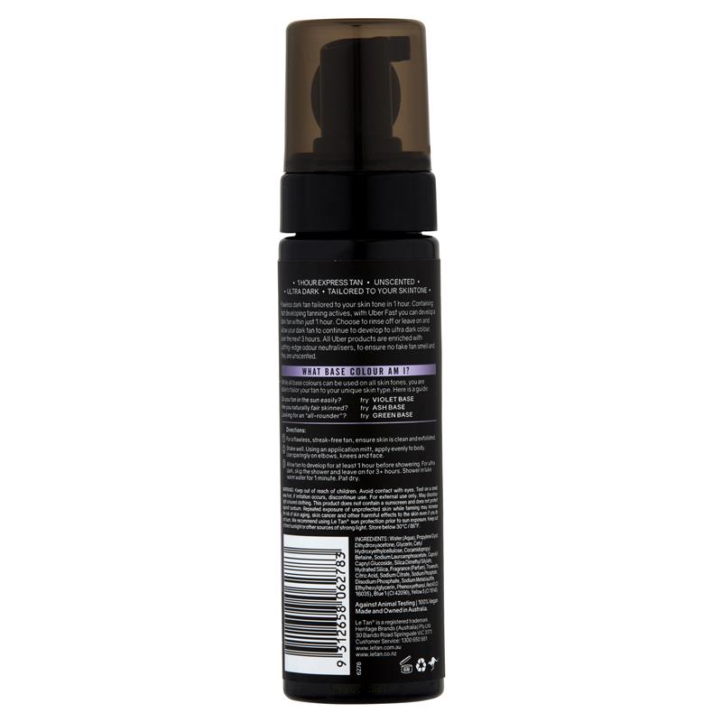 Le Tan Gold Fast Violet 200ml